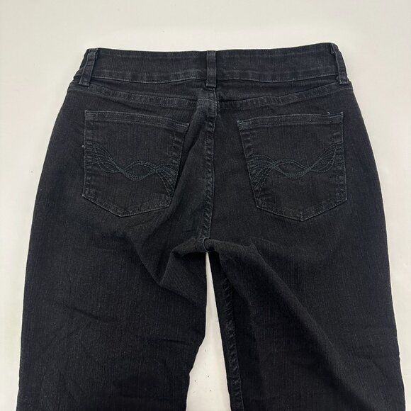 Riders by lee Mid Rise Bootcut Women'ss ize 10P Black Denim jeans - Picture 4 of 4